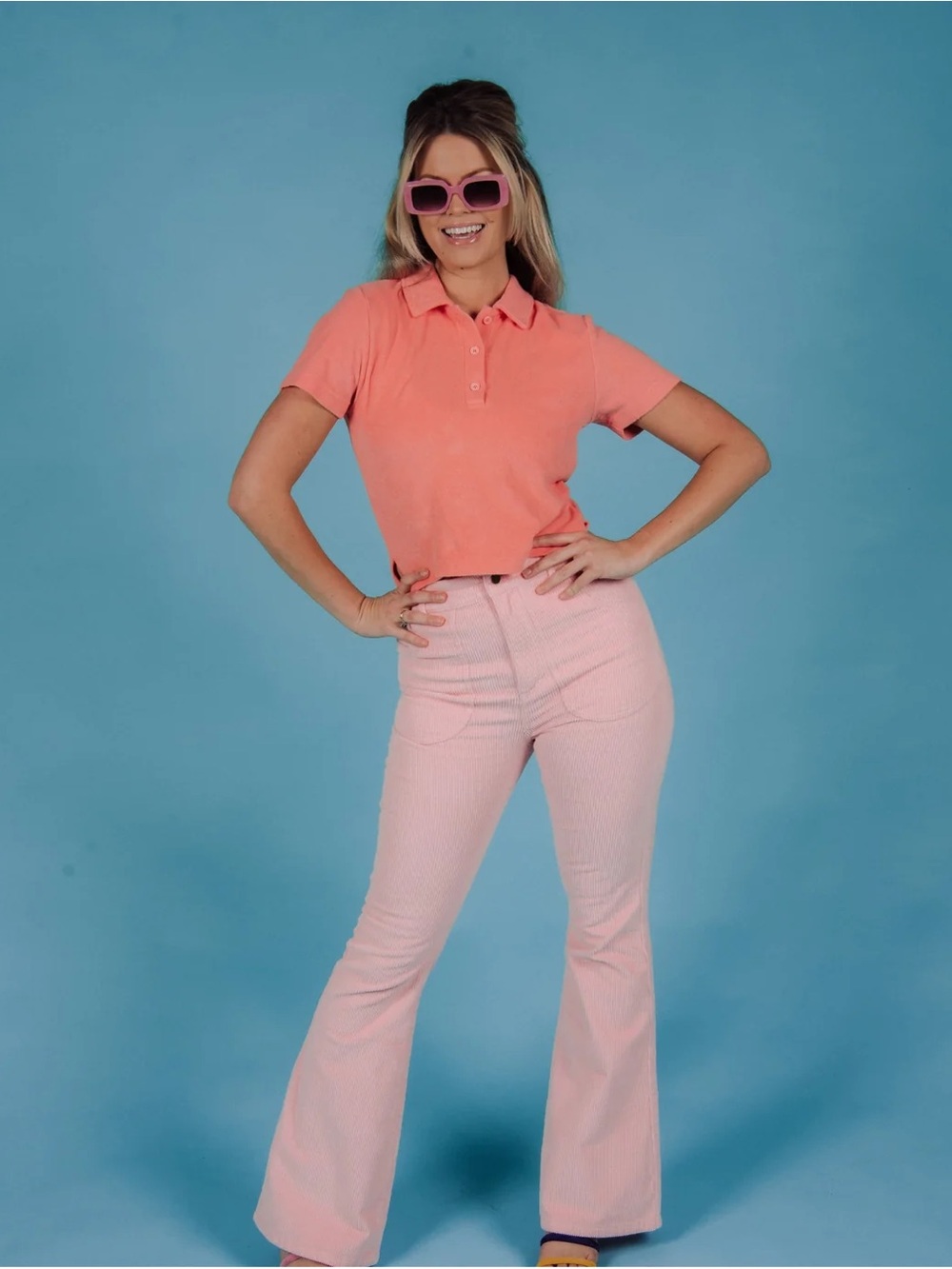 Hammies Pink Corduroy pants